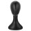 Tête Mannequin Noire Plastique Pour Salon Et Display 7