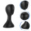 Tête Mannequin Noire Plastique Pour Salon Et Display 8