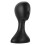Tête Mannequin Noire Plastique Pour Salon Et Display 9