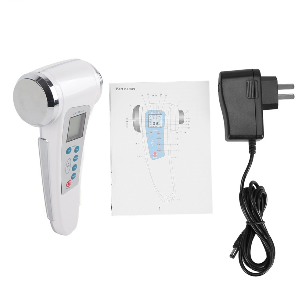Electric Facial Massager For Skin Tightening And Wrinkle Reduction With Dual Temperature Modes To Enhance Collagen Production And Improve Skin Texture
