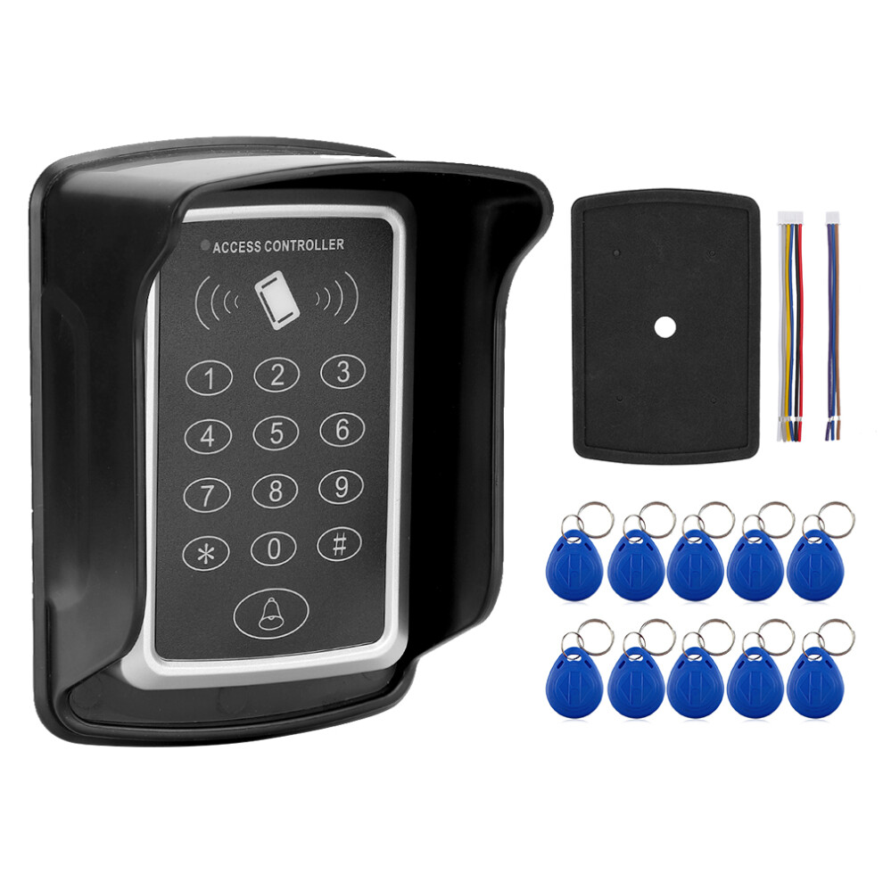 Access Control System Backlight Keypad Password Security Outdoor Use Fast Recognition High Sensitivity Weather Resistant Rainproof Design Tamper 9191629383634