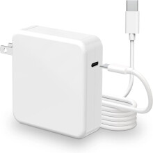 100W USB-C Charger Compatible with MacBook Pro/Air, iPad Pro 2018-2021 & All USB-C Devices, 6.6 ft Cable