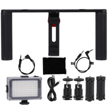 Phone Light For Makeup, Selfie Light With Color Temperature Adjustment Universal Compatibility3Light Modes High Brightness LED Rechargeable Battery