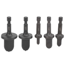 Kit de herramientas para abocardar y expandir tubos con taladro manual para reparación de sistemas HVAC, herramienta de engaste de tuberías de