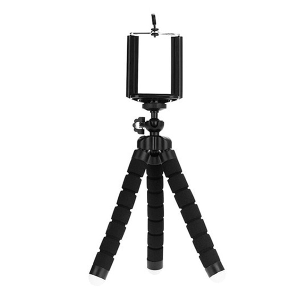Metal Phone Tripod Stand With Rubber Coating, 360 Rotatable & Extendable – Compatible With Iphone, Samsung, And Other Smartphones 9558633001297