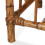 Rattan Newspaper Rack - 2 Compartments, Natural Charm 6