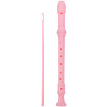 1 Set Recorder Instrument For Kids With Pink ABS Material For Christmas