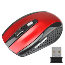 Adjustable DPI Mouse 2.4GHz Wireless Mouse 6 Buttons Optical Gaming Mouse Gamer Wireless Mice with USB Receiver for PC Computer