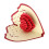 Heart Shaped Romantic Greeting Cards for Couples 1 Set 1