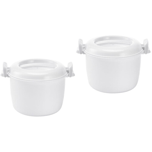 Cuiseur à riz micro-ondes multifonctionnel pratique (lot de 2)