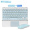 Wireless Bluetooth Spanish Keyboard 10 inch 1
