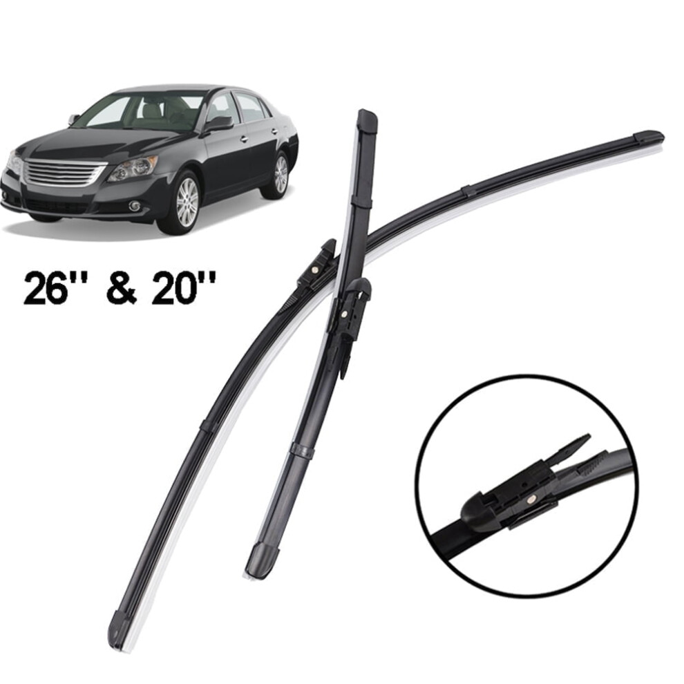 26"20"Front Windshield Wiper Blades Set For Toyota Avalon Xx30 2005-2012 9418476652011