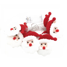 LED Christmas Lantern String Lights - Decorative Pendant for Tree & Holiday Party, Warm Glow Enhancing Christmas Home Ambiance