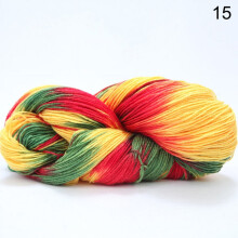 Dyed Acrylic Wool Yarn Four Strand DIY Woven Knitting Sweater Sock Scarf Colorful Crochet Yarn Sewing