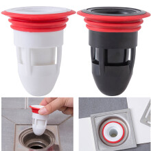 Silicone Anti-Odor Floor Drain Core, No Filter, Anti-Clogging & Backflow Preventer for Bathroom/Kitchen, 2.17" x 2.56", 1 Pc