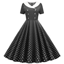 Rochii de cocktail vintage pentru fete, în stil Audrey Hepburn, din anii 1950