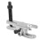 Compact Fork Design Ball Joint Separator Adjustable Ball Joint Removal Tool Front End Service Kit Includes Protective Case Durable Steel Construction 5
