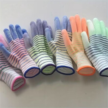 6 workmanship cleaning gloves, non-slip, breathable and durable, suitable for everyone. Sizes are random. random color