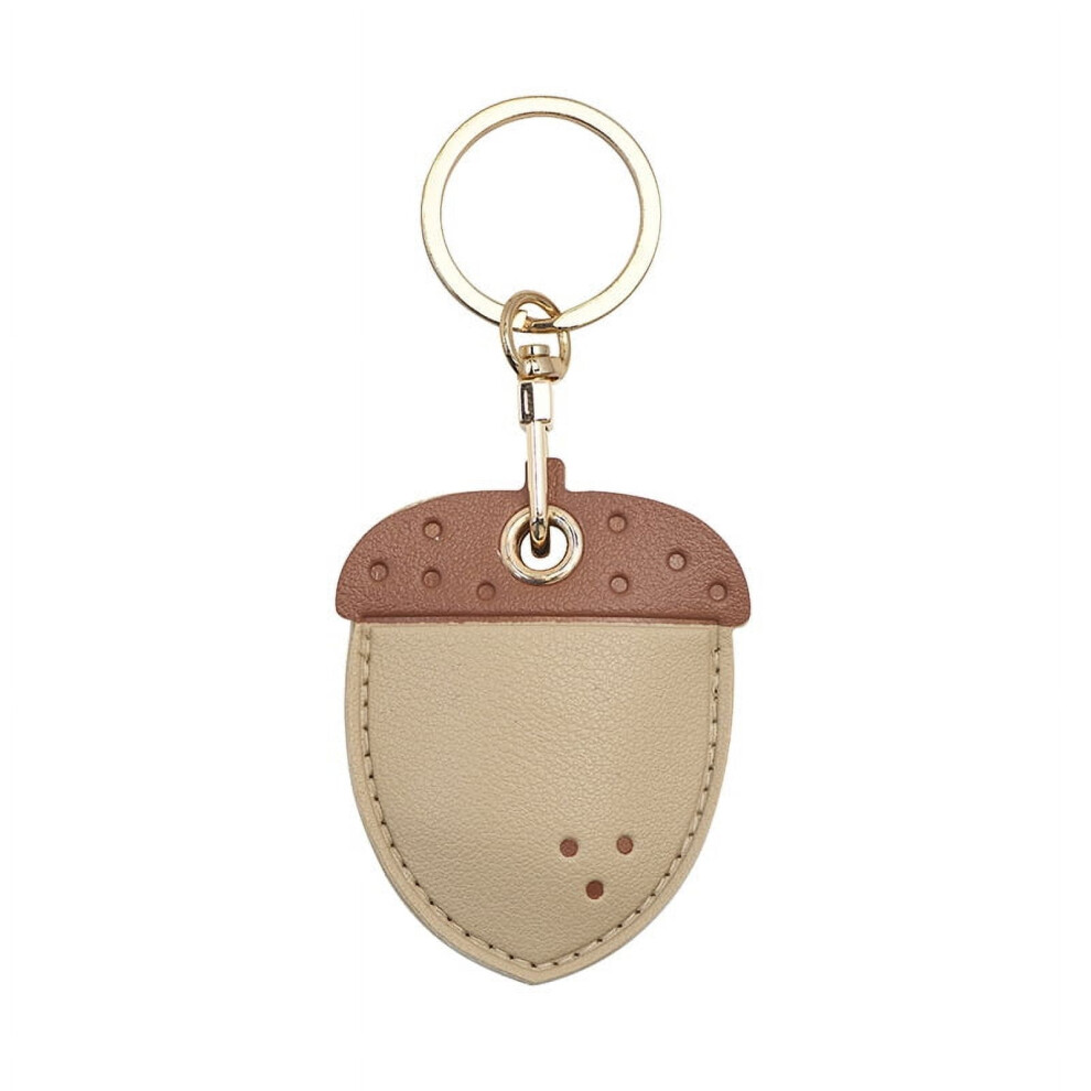 Leather Keychain Case Holder For Compatible With Apple Airtag,Protective Air Tag Cover With Keychain Ring,Anti-Scratch Airtags Case For Keys 9418476653599