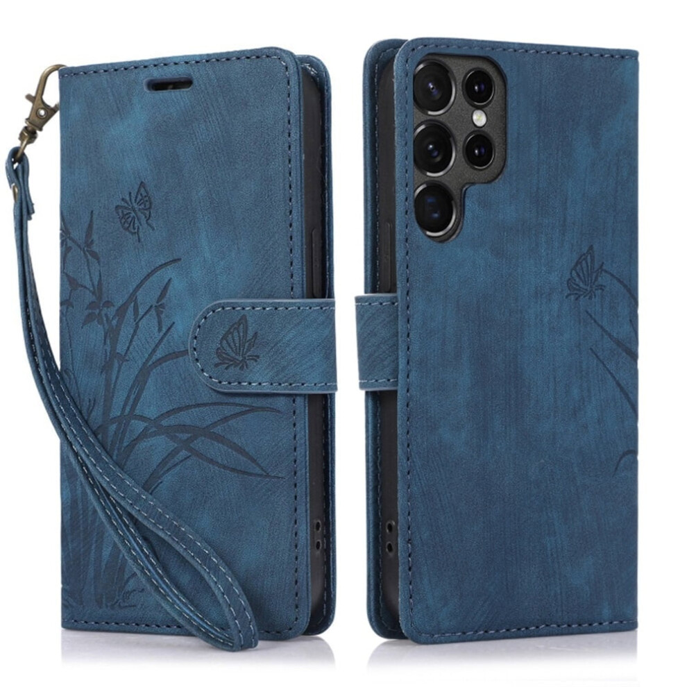 Leather Flip Wallet Case For Samsung Galaxy S24 Ultra 5G 9152228007642