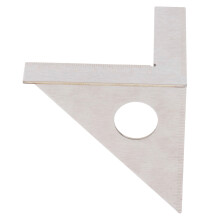 Règle de mesure d'angle pour menuisiers, outil de travail du bois à 45 et 90