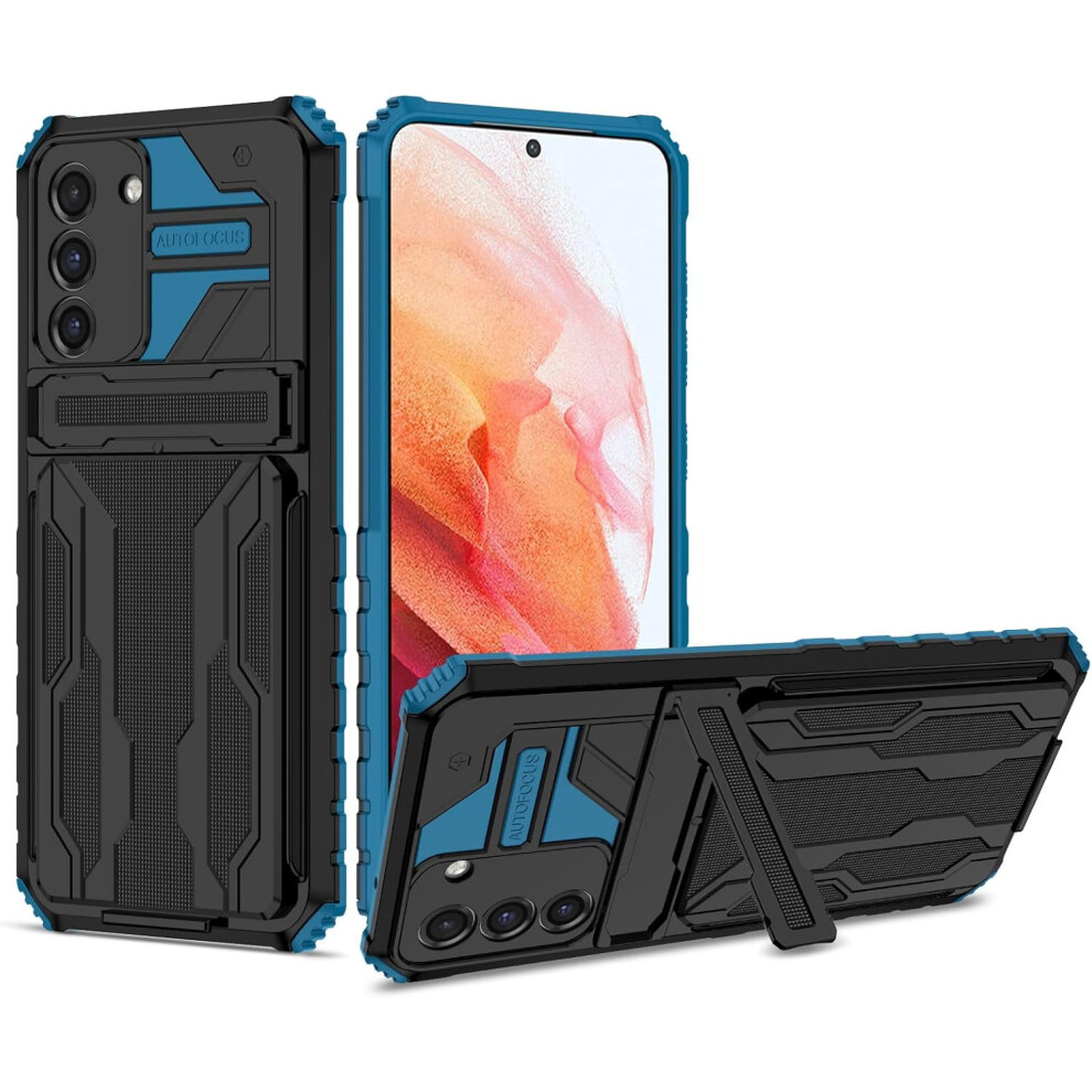 Military Grade Case For Galaxy Note 20: Dual-Layer, Kickstand, Card Holder, Shockproof Â Compatible With Samsung Galaxy Note 20 5G (6.7", 2020, 9418476653421