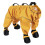 Dog boots waterproof snowproof with suspenders small medium 1