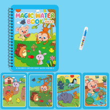 5ml Water Painting Book for Kids – Reusable, Mess-free Art Kit, Compatible with Water Brushes