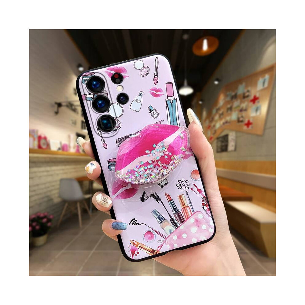 Phone Case For Samsung Galaxy S25 Ultra – Waterproof, Glitter, Cartoon Design, Dirt-Resistant Tpu, Kickstand, Anti-Knock 9152228491519