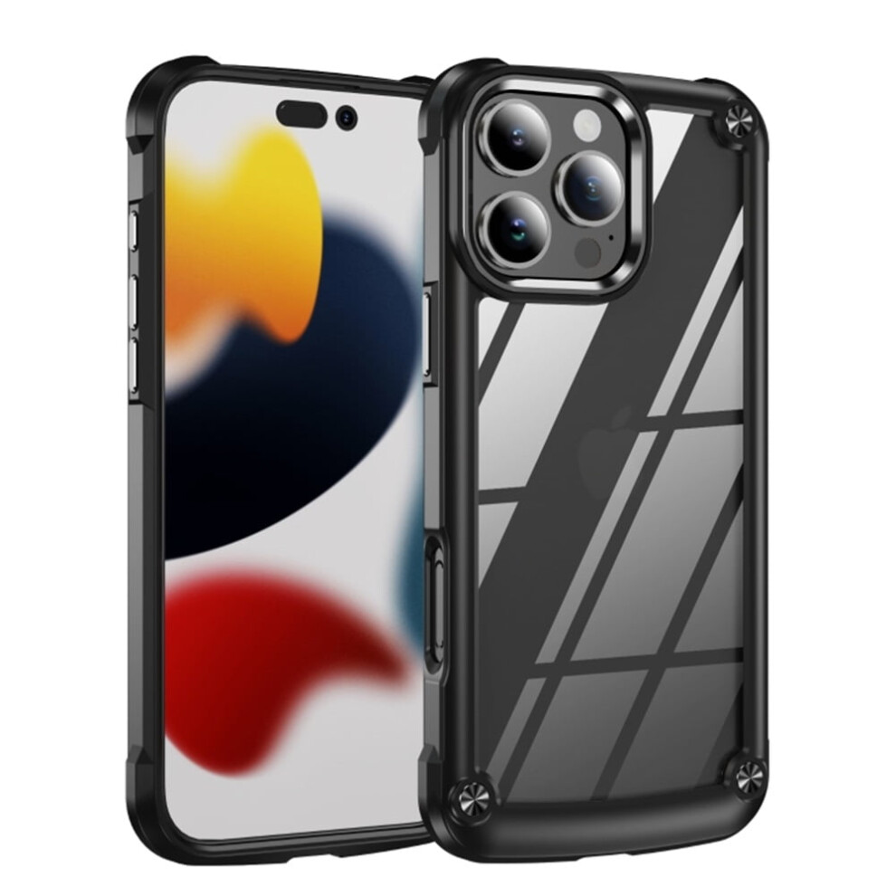Iphone 16 Pro Max Case With Airbag Corners And Alloy Lens 9170372616220