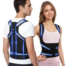 Posture Corrector Adjustable Back Brace for Men and Women