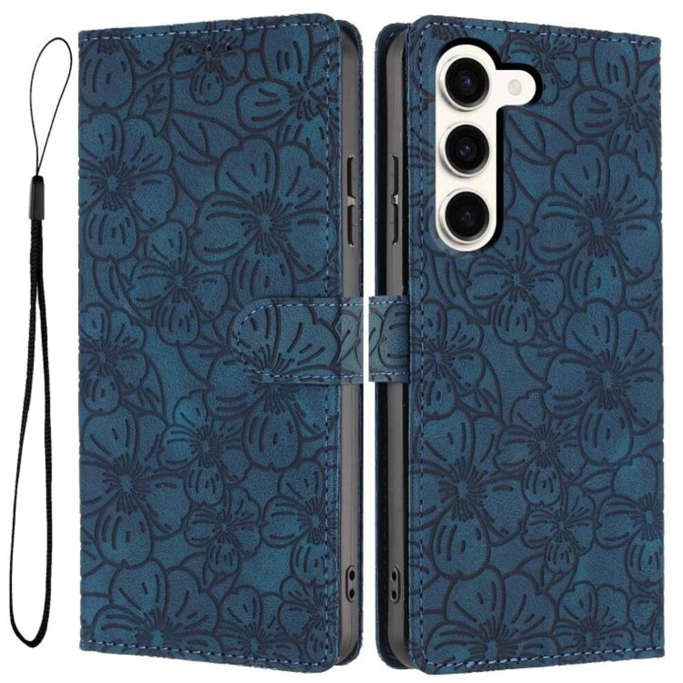 Cherry Blossom Leather Flip Wallet Case For Samsung Galaxy Red 9170372617821