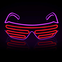 led light up glasses party,led glasses for adults party, Luminous Glasses For Parties, EL Glasses Costumes for Party