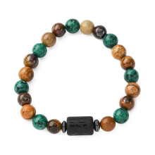 Vandmanden armbåndssæt naturlig tigerøje jaspis agat onyx