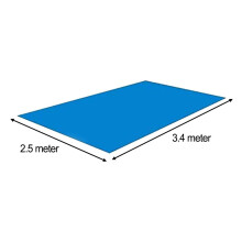 Waterproof Pool Groundsheet Suitable for Various Inflatable Pool Sizes 2.53.4
