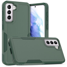 Custodia Defender compatibile con Samsung Galaxy S21 5G – Resistente, antipolvere, antiurto, antiscivolo, colore verde