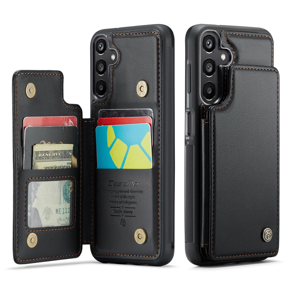 Caseme Leather Wallet Case For Compatible With Samsung Galaxy A16 5G Â Rfid Blocking, Magnetic Clasp, Kickstand, Shockproof 9130661887670