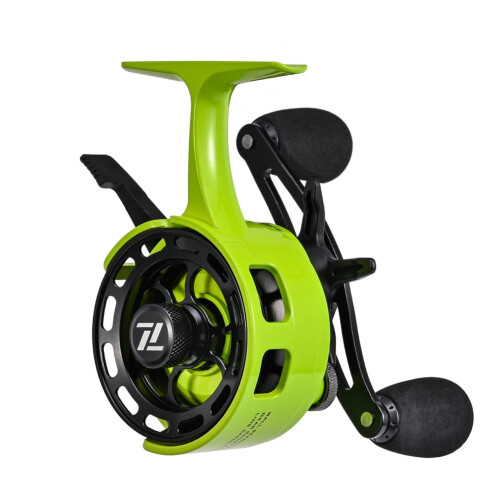 Jevn drift, 3+1-lagers inline isfiskesnelle, magnetisk droppsystem