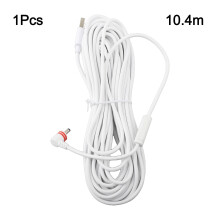 7,6 m-es időjárásálló tápkábel-adapter, amely kompatibilis a gyűrűs kamerákkal