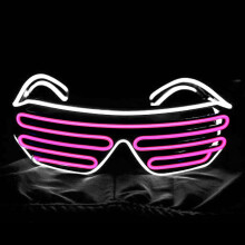led light up glasses party,led glasses for adults party, Luminous Glasses For Parties, EL Glasses Costumes for Party