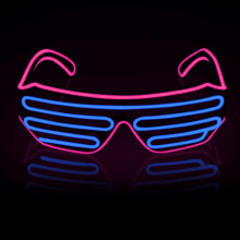 led light up glasses party,led glasses for adults party, Luminous Glasses For Parties, EL Glasses Costumes for Party