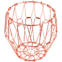 Corbeille à fruits pliable – Bol de rangement transformable en métal, grande capacité, multifonctionnel et décoratif