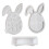 Easter Bunny Egg Resin Mold for Concrete and Epoxy Art 1