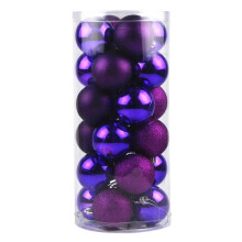 24Pcs Christmas Balls Baubles Party Tree Decorations Hanging Ornament Decor