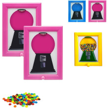 Godisdispenser fotoram – ABS, 21x2x30cm, 1 eller 2 st