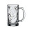 Star Textured Drinking Glass with Handle 13.9 oz 1