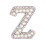 Stickers,Personalized Pearl Letter Patch Alphabet Patch Customized Letters Patch On Patch Glue On Patch Applique DIY Bride 1