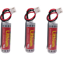 3x pre MAXELL ER6C AA3.6V1800mAh PLC batérie pre Mitsubishi FX F2-40BL so zástrčkou