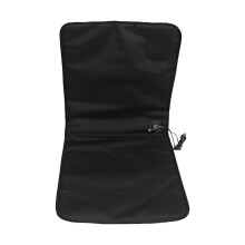 USB Portable Heated Seat Cushion, 17x17", Outdoor/Car/Office Use, with Back Support – Compatible with USB Power