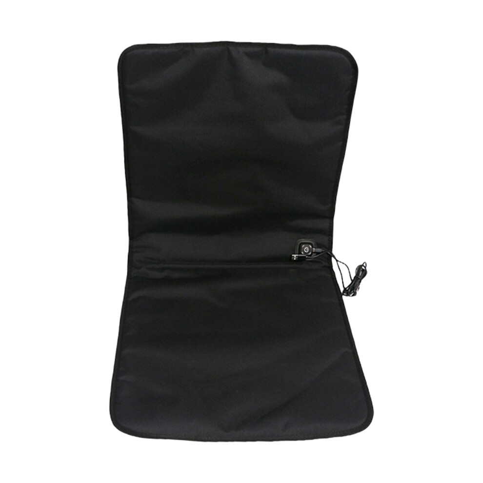 Usb Portable Heated Seat Cushion, 17X17", Outdoor/Car/Office Use, With Back Support Â Compatible With Usb Power 9165521604760